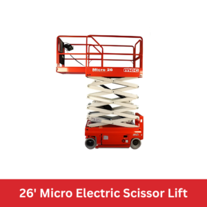 26' Micro Electric Scissor Lift